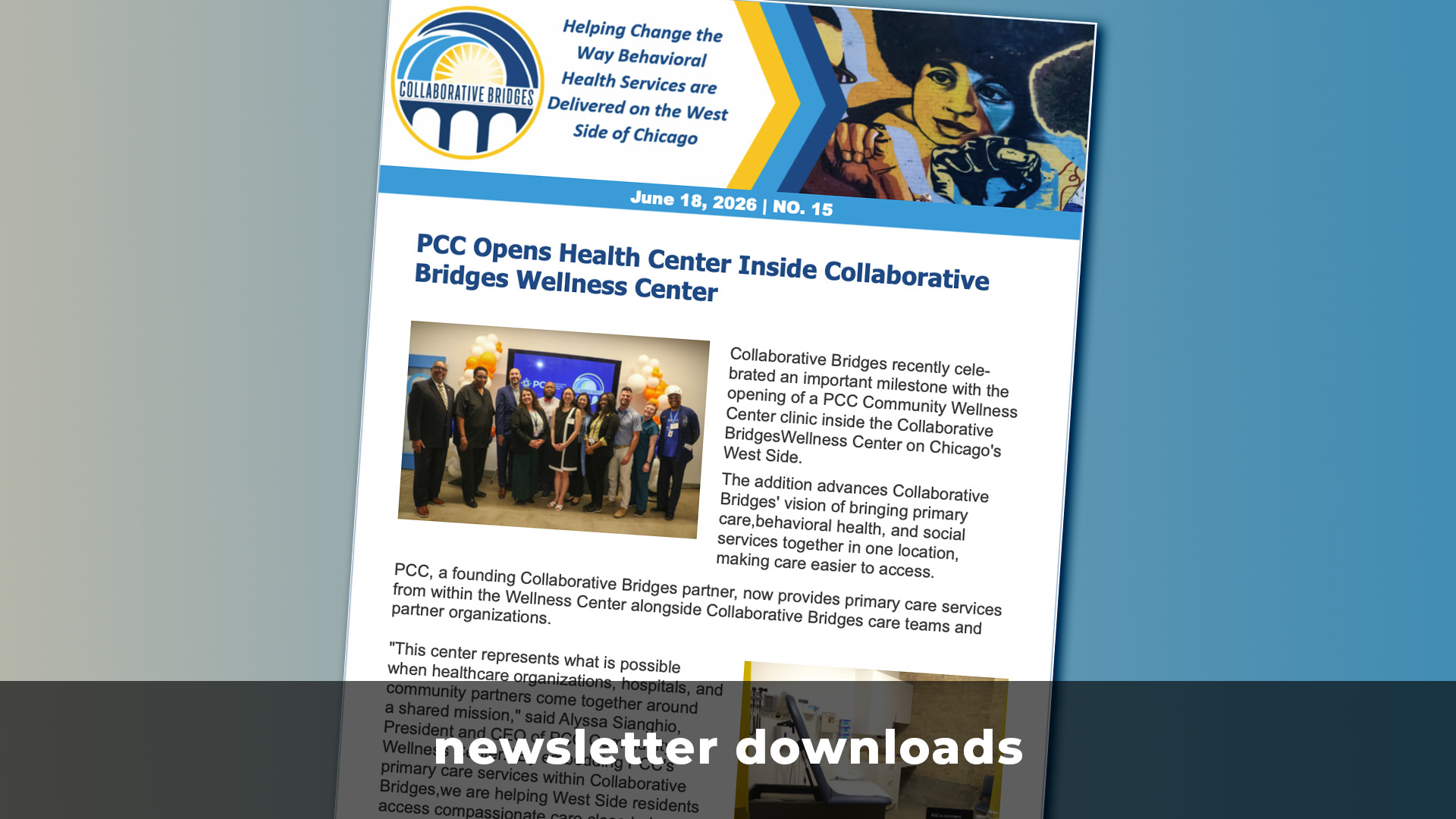 Collaborative Bridges newsletter downloads
